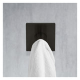 Nuk3y Senna Modern Square 4-Piece Bathroom Hardware Accessory Set