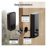 LNDU Smart Lock HK01 Keyless Entry Fingerprint Deadbolt Support Apple Homekit