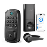 LNDU Wi-FI Keyless Entry Door Deadbolt with HandleSet