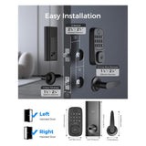 LNDU Wi-FI Keyless Entry Door Deadbolt with HandleSet