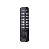 Lockey C150 C Series Keyless Entry Mechanical Deadbolt , Jet Black