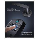 LNDU Wi-FI Keyless Entry Door Deadbolt with HandleSet