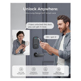 LNDU Wi-FI Keyless Entry Door Deadbolt with HandleSet