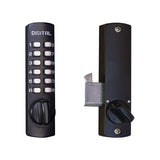 Lockey C150 C Series Keyless Entry Mechanical Deadbolt , Jet Black