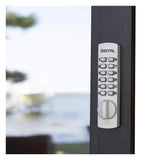 Lockey C150 C Series Keyless Entry Mechanical Deadbolt , White