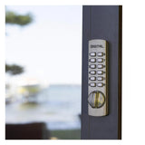 Lockey C150 C Series Keyless Entry Mechanical Deadbolt, Satin Nickel