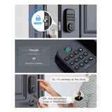 LNDU Wi-FI Keyless Entry Door Deadbolt with HandleSet