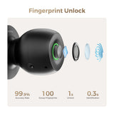 LNDU D500 Keyless Smart Fingerprint Door Knob