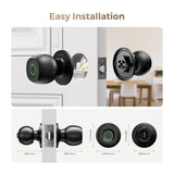 LNDU D500 Keyless Smart Fingerprint Door Knob