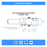 Nuk3y 4400 Series Grade 1 Cast Iron Door Closer