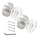 Nuk3y Pyro Door Knob Crystal Glass Round - Nuk3y