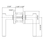 Pamex Mira Contemporary Leverset - Hardware X Supply