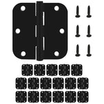 Nuk3y Residential 3 1/2" x 3 1/2" Ball Bearing Door Hinge 5/8 Radius