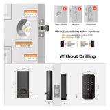 LNDU Smart Lock HK01W WIFI Keyless Entry Fingerprint Deadbolt