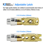 Nuk3y 6 Way Adjustable Door Latch Bolt