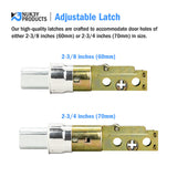 Nuk3y 6 Way Adjustable Door Latch Bolt