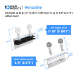 Nuk3y Sliding Window Locks with Rubber Gasket