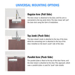 Nuk3y 3003 Series Grade 3 Door Closer, Size 3, UL Listed