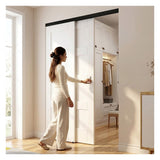 Nuk3y Bypass Sliding Door Hardware Soft Close With Finger Pull