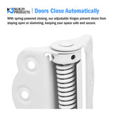 Nuk3y Screen Door Spring Hinge Set 2-3/4"