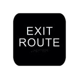 Cal Royal Exit Sign, 4" x 5-3/4" - Nuk3y