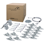 HardwareX Supply Garage Hardware Kit