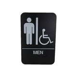 Cal Royal Men ADA Restroom Sign, 6" x 9" - Nuk3y